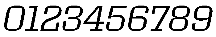Roster Light Italic Font OTHER CHARS