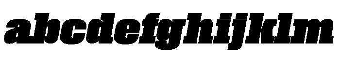Roster Narrow Black Italic FONT