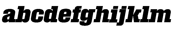 Roster Narrow Bold Italic FONT
