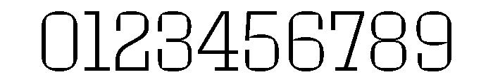 Roster Narrow Extra Light Font OTHER CHARS