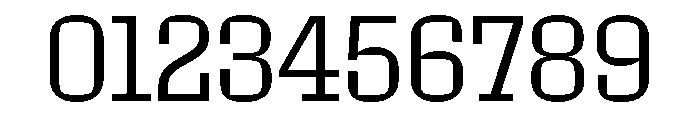 Roster Narrow Light Font OTHER CHARS