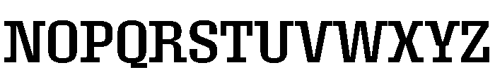 Roster Narrow Regular Font UPPERCASE
