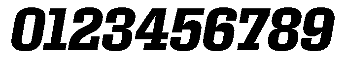 Roster Narrow Semi Bold Italic Font OTHER CHARS
