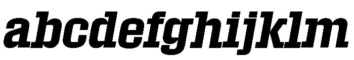 Roster Narrow Semi Bold Italic FONT