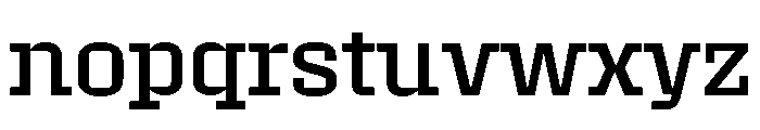 Roster Regular Font LOWERCASE