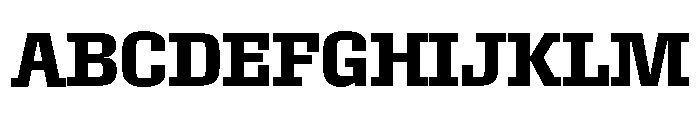 Roster Semi Bold Font UPPERCASE