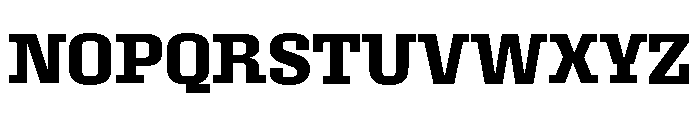 Roster Semi Bold Font UPPERCASE