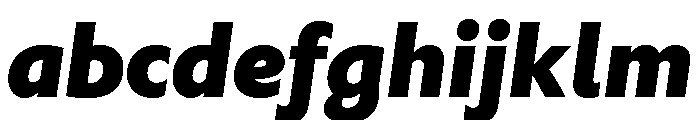 Rowton Black Italic FONT