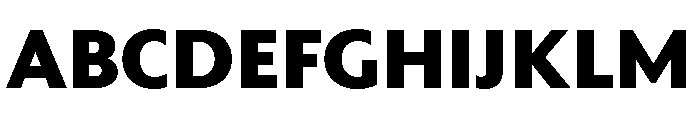 Rowton Black Font UPPERCASE