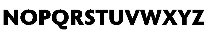 Rowton Black Font UPPERCASE