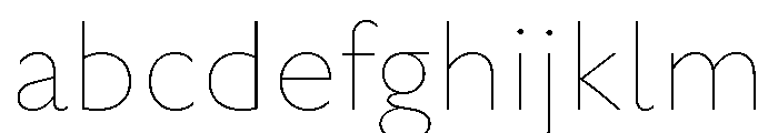 Rowton Hairline FONT