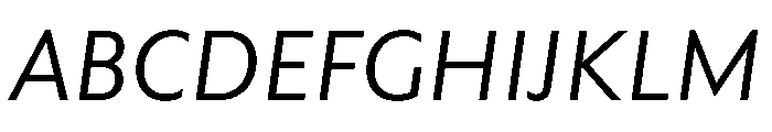 Rowton Italic Font UPPERCASE