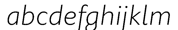 Rowton Light Italic FONT