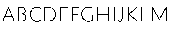 Rowton Light Font UPPERCASE