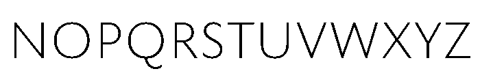 Rowton Light Font UPPERCASE