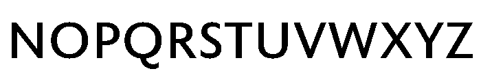 Rowton Medium Font UPPERCASE