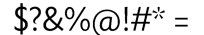 Rowton Regular Font OTHER CHARS