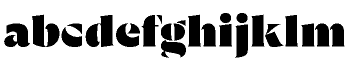 Rowton Stencil Black FONT