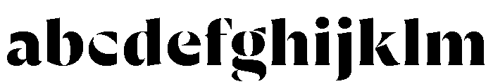 Rowton Stencil Bold FONT