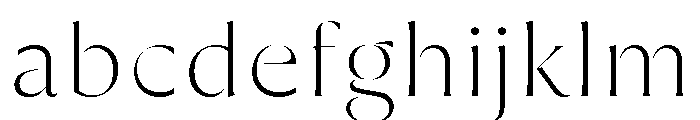 Rowton Stencil Light FONT