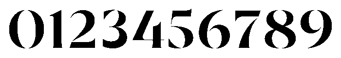 Rowton Stencil Medium Font OTHER CHARS