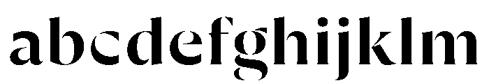 Rowton Stencil Medium FONT