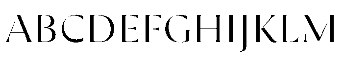Rowton Stencil Font UPPERCASE