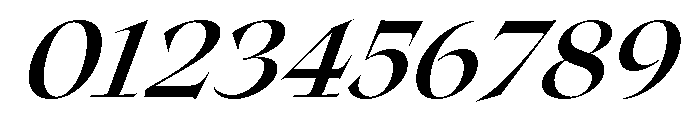 Roxborough Bold Italic Font OTHER CHARS