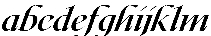Roxborough Bold Italic FONT