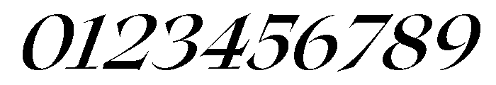 Roxborough Demi Bold Italic Font OTHER CHARS