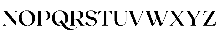 Roxborough Demi Bold Font UPPERCASE