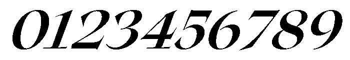 Roxborough Extra Bold Italic Font OTHER CHARS