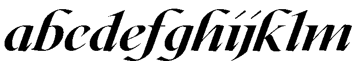 Roxborough Heavy Italic FONT