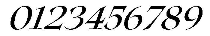 Roxborough Medium Italic Font OTHER CHARS