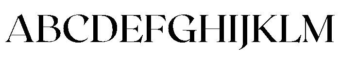 Roxborough Medium Font UPPERCASE