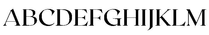 Roxborough Regular Font UPPERCASE