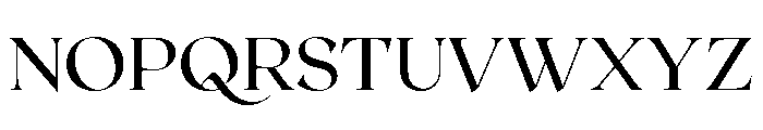 Roxborough Regular Font UPPERCASE