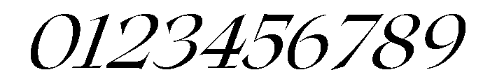 Roxborough Thin Italic Font OTHER CHARS