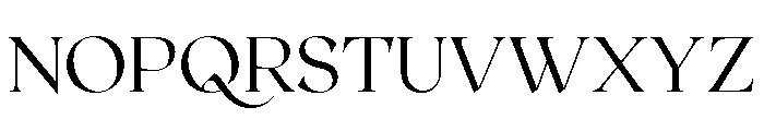 Roxborough Thin Font UPPERCASE