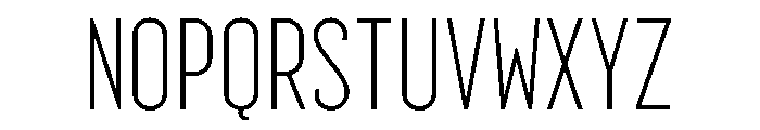 Royal Street Light Font UPPERCASE
