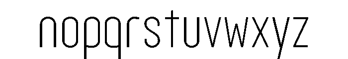 Royal Street Light Font LOWERCASE