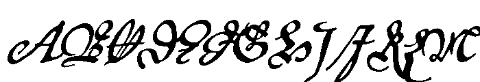 Royalist Regular Font UPPERCASE