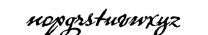 Royalist Regular Font LOWERCASE