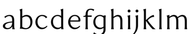 RRollie Regular Font LOWERCASE