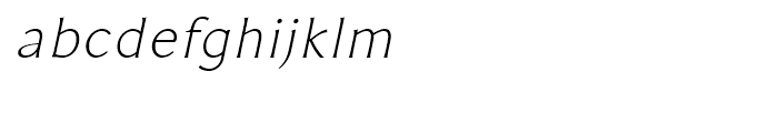 RRollie Thin Italic FONT
