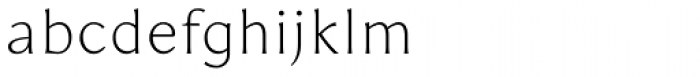 RRollie Thin Font LOWERCASE