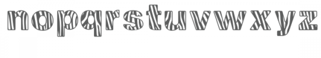 rr zebra font Font LOWERCASE