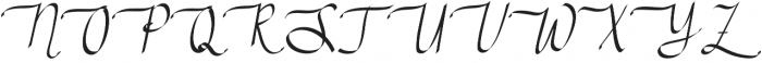 RSVP Calligraphy otf (400) Font UPPERCASE