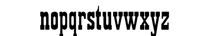 RSPlaybill Font LOWERCASE