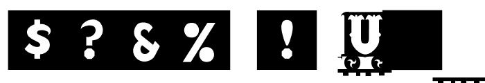 RSToyBlock Font OTHER CHARS
